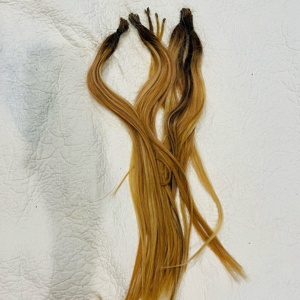 Donna Bella 70 pieces ombre blonde extensions
